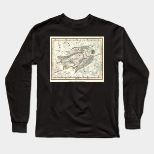 Virgo Constellation, Celestial Atlas, Alexander Jamieson Long Sleeve T-Shirt